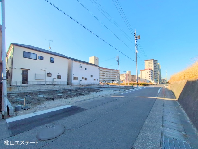 愛知県名古屋市西区清里町の新築戸建て更地・土地写真 2025年2月13日撮影