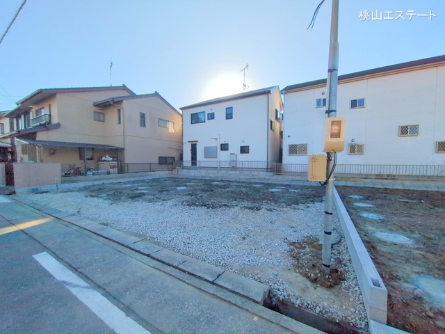 愛知県名古屋市西区清里町の新築戸建て更地・土地写真 2025年2月13日撮影