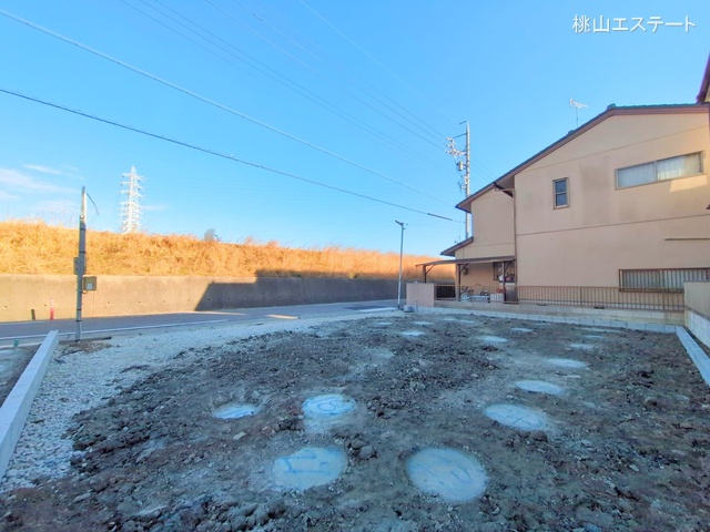 愛知県名古屋市西区清里町の新築戸建て更地・土地写真 2025年2月13日撮影