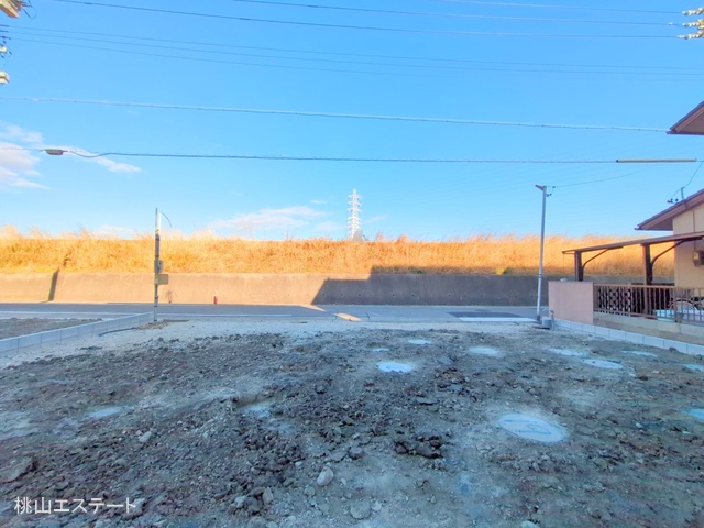 愛知県名古屋市西区清里町の新築戸建て更地・土地写真 2025年2月13日撮影