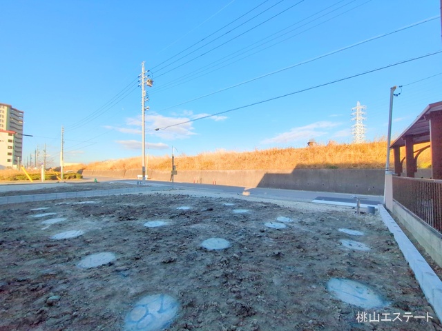 愛知県名古屋市西区清里町の新築戸建て更地・土地写真 2025年2月13日撮影