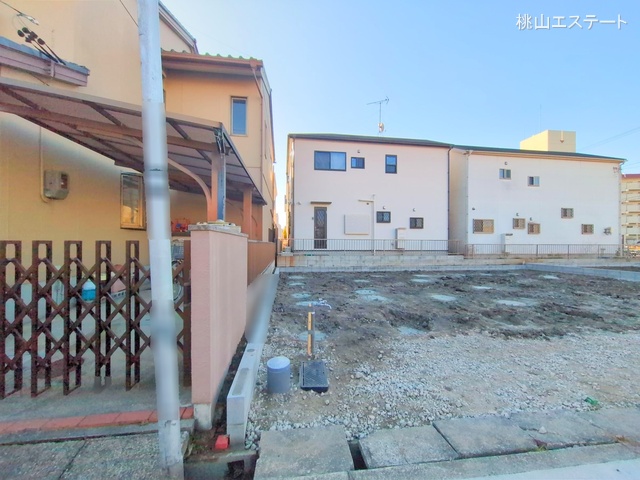 愛知県名古屋市西区清里町の新築戸建て更地・土地写真 2025年2月13日撮影