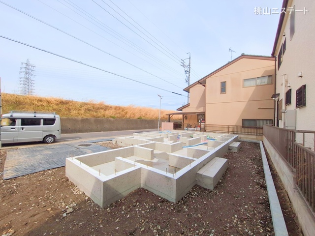 愛知県名古屋市西区清里町の新築戸建て基礎写真 2025年3月5日撮影