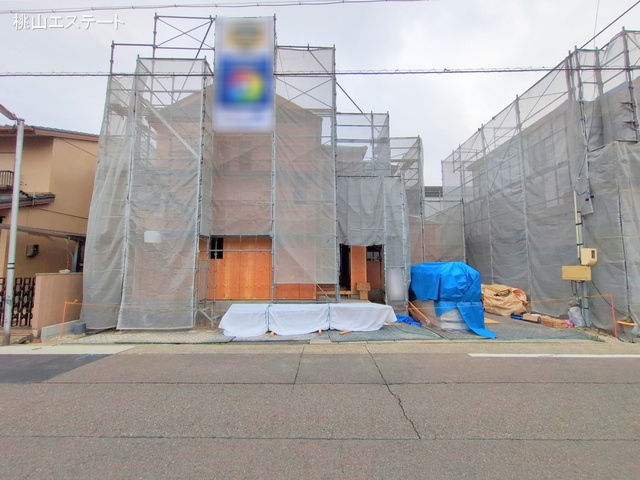愛知県名古屋市西区清里町の新築戸建て上棟写真 2025年3月26日撮影