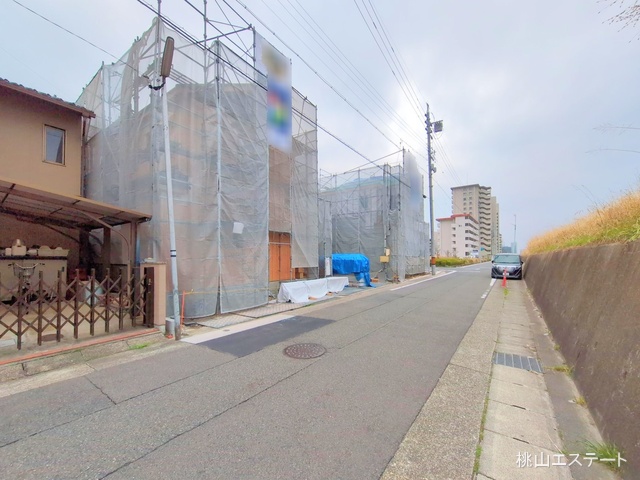 愛知県名古屋市西区清里町の新築戸建て上棟写真 2025年3月26日撮影
