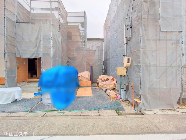 愛知県名古屋市西区清里町の新築戸建て上棟写真 2025年3月26日撮影
