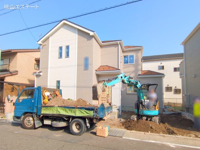 愛知県名古屋市西区清里町の新築戸建て外構写真 2025年5月19日撮影