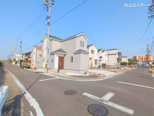 愛知県名古屋市西区清里町の新築戸建て外構写真 2025年5月19日撮影