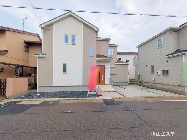 愛知県名古屋市西区清里町の新築戸建て完成写真 2025年6月10日撮影
