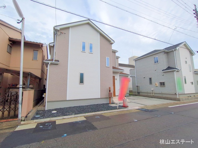 愛知県名古屋市西区清里町の新築戸建て完成写真 2025年6月10日撮影