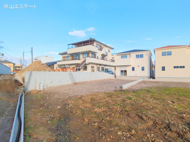 愛知県名古屋市北区楠味鋺５丁目の新築戸建て更地・土地写真 2024年12月4日撮影