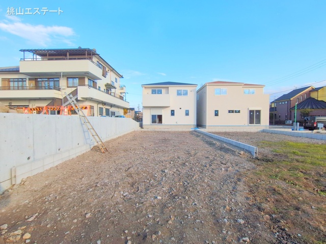 愛知県名古屋市北区楠味鋺５丁目の新築戸建て更地・土地写真 2024年12月4日撮影