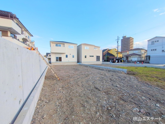 愛知県名古屋市北区楠味鋺５丁目の新築戸建て更地・土地写真 2024年12月4日撮影