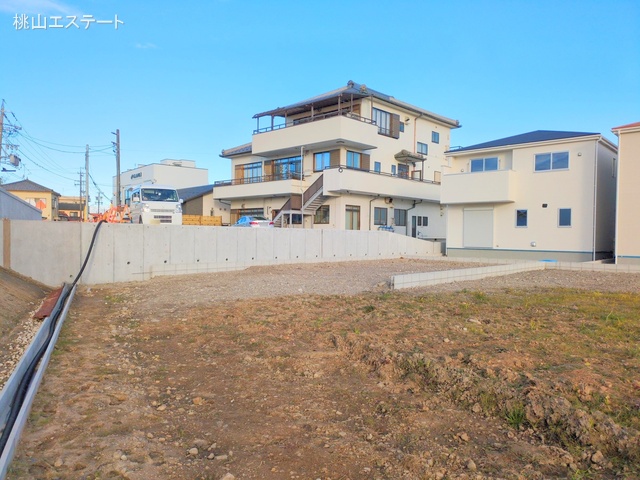愛知県名古屋市北区楠味鋺５丁目の新築戸建て更地・土地写真 2024年12月22日撮影