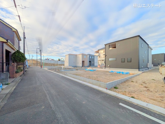 愛知県名古屋市北区楠味鋺５丁目の新築戸建て更地・土地写真 2024年12月22日撮影
