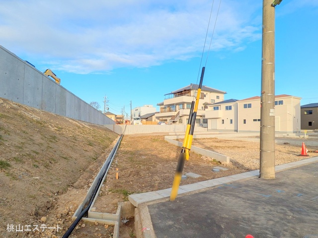 愛知県名古屋市北区楠味鋺５丁目の新築戸建て更地・土地写真 2024年12月22日撮影