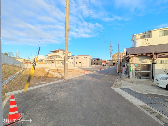 愛知県名古屋市北区楠味鋺５丁目の新築戸建て更地・土地写真 2024年12月22日撮影
