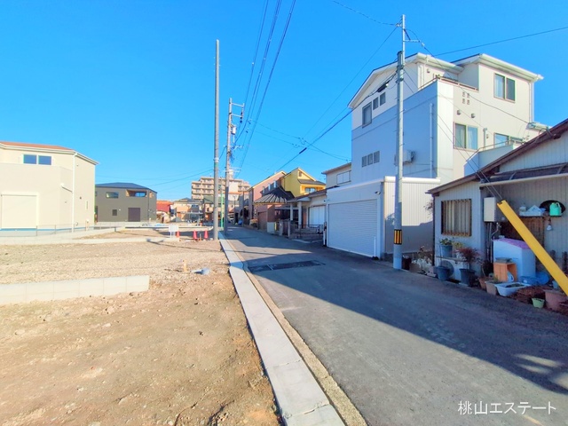 愛知県名古屋市北区楠味鋺５丁目の新築戸建て更地・土地写真 2025年1月20日撮影