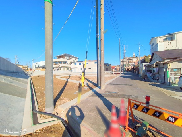 愛知県名古屋市北区楠味鋺５丁目の新築戸建て更地・土地写真 2025年1月20日撮影