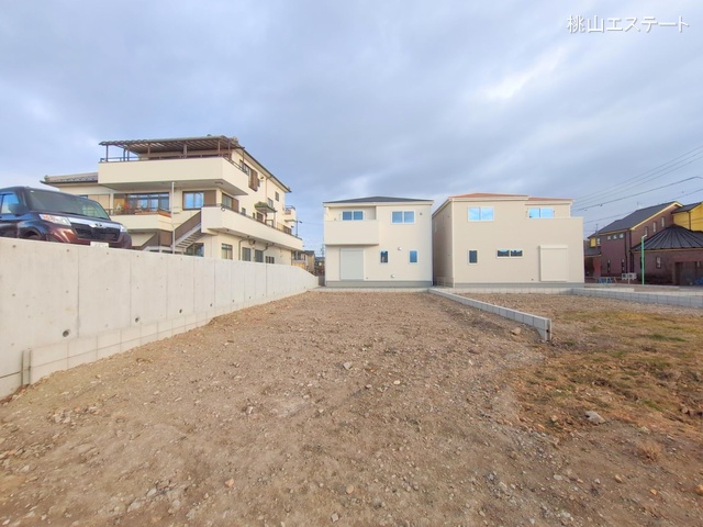 愛知県名古屋市北区楠味鋺５丁目の新築戸建て更地・土地写真 2025年2月6日撮影