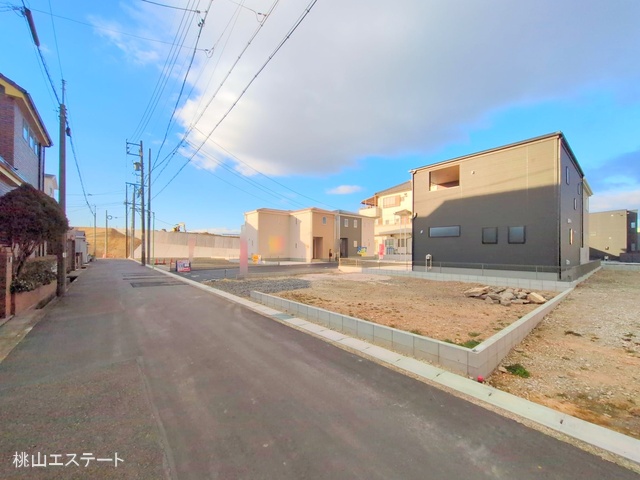 愛知県名古屋市北区楠味鋺５丁目の新築戸建て更地・土地写真 2025年2月6日撮影