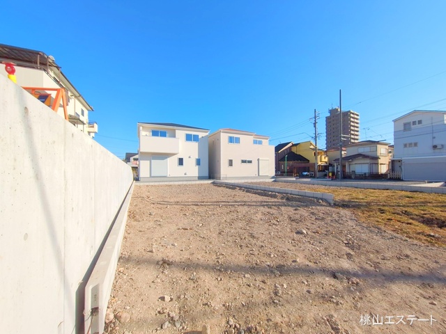 愛知県名古屋市北区楠味鋺５丁目の新築戸建て更地・土地写真 2025年2月24日撮影