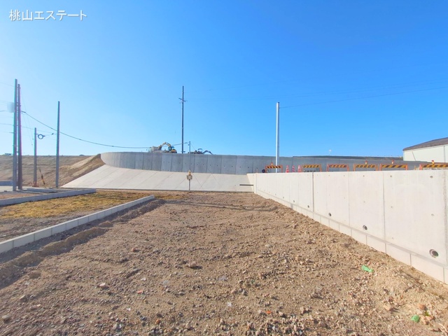 愛知県名古屋市北区楠味鋺５丁目の新築戸建て更地・土地写真 2025年2月24日撮影