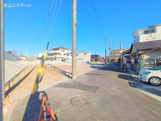 愛知県名古屋市北区楠味鋺５丁目の新築戸建て更地・土地写真 2025年2月24日撮影
