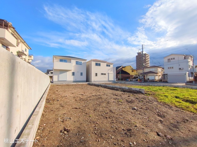 愛知県名古屋市北区楠味鋺５丁目の新築戸建て更地・土地写真 2025年3月16日撮影