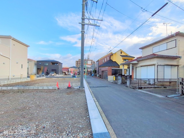 愛知県名古屋市北区楠味鋺５丁目の新築戸建て更地・土地写真 2025年3月16日撮影