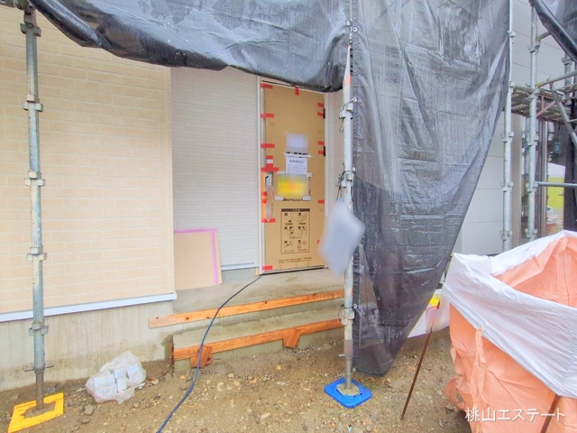 愛知県名古屋市北区楠味鋺５丁目の新築戸建てシート写真 2025年6月2日撮影