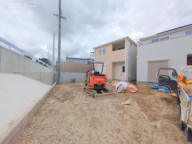 愛知県名古屋市北区楠味鋺５丁目の新築戸建て外構写真 2025年6月25日撮影