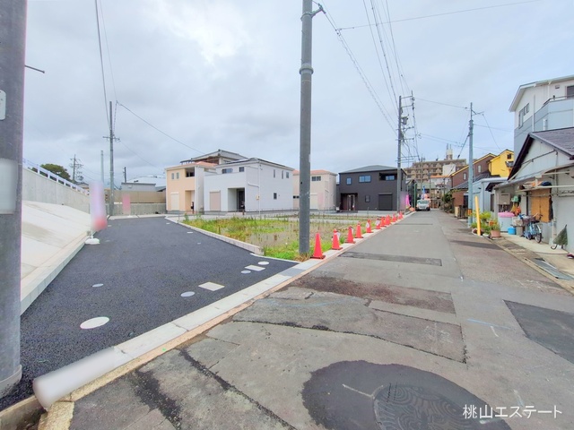 愛知県名古屋市北区楠味鋺５丁目の新築戸建て完成写真 2025年7月16日撮影