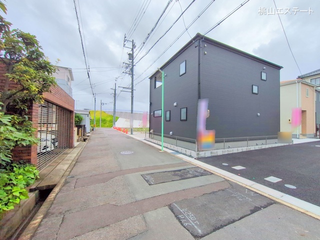 愛知県名古屋市北区楠味鋺５丁目の新築戸建て完成写真 2025年7月16日撮影