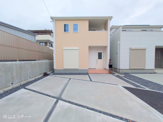 愛知県名古屋市北区楠味鋺５丁目の新築戸建て完成写真 2025年7月16日撮影