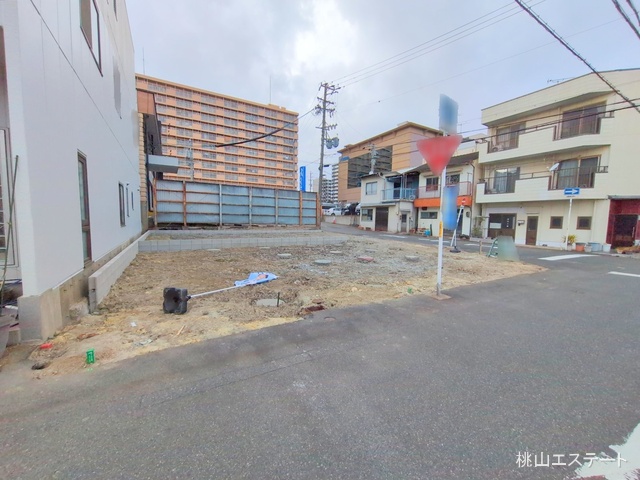 愛知県名古屋市南区六条町4丁目の新築戸建て更地・土地写真 2025年1月29日撮影