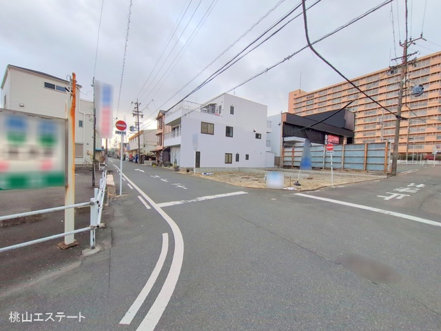 愛知県名古屋市南区六条町4丁目の新築戸建て更地・土地写真 2025年1月29日撮影