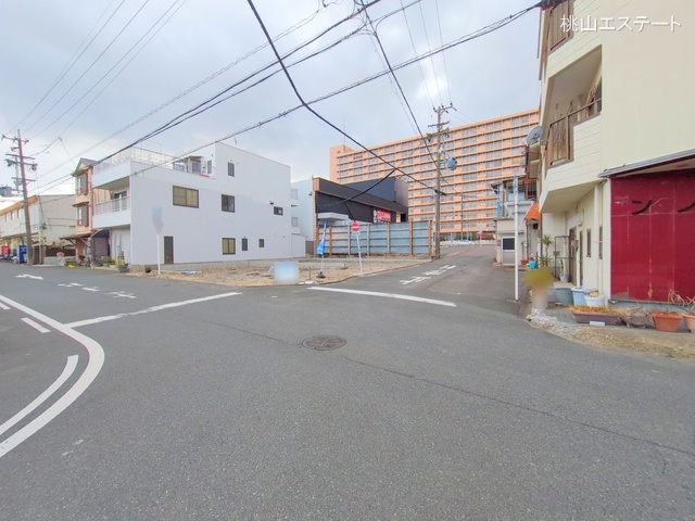愛知県名古屋市南区六条町4丁目の新築戸建て更地・土地写真 2025年1月29日撮影