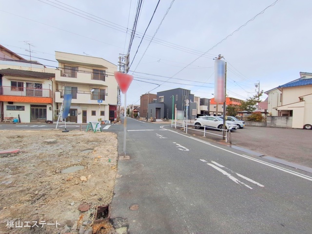 愛知県名古屋市南区六条町4丁目の新築戸建て更地・土地写真 2025年1月29日撮影