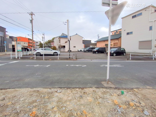 愛知県名古屋市南区六条町4丁目の新築戸建て更地・土地写真 2025年1月29日撮影