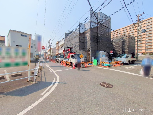 愛知県名古屋市南区六条町4丁目の新築戸建てシート写真 2025年3月26日撮影