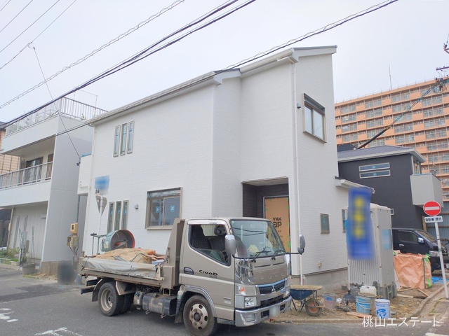愛知県名古屋市南区六条町4丁目の新築戸建て外構写真 2025年4月24日撮影