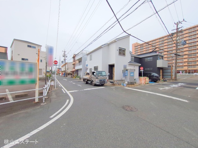 愛知県名古屋市南区六条町4丁目の新築戸建て外構写真 2025年4月24日撮影