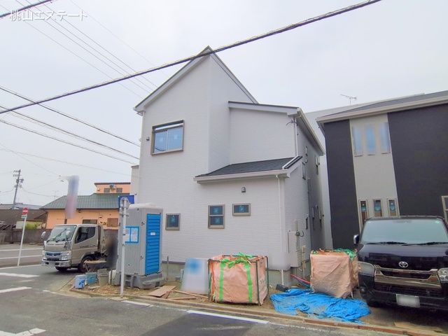 愛知県名古屋市南区六条町4丁目の新築戸建て外構写真 2025年4月24日撮影