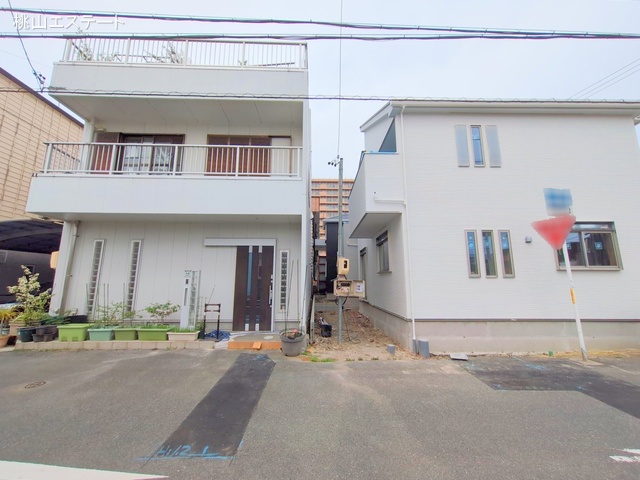 愛知県名古屋市南区六条町4丁目の新築戸建て外構写真 2025年4月24日撮影