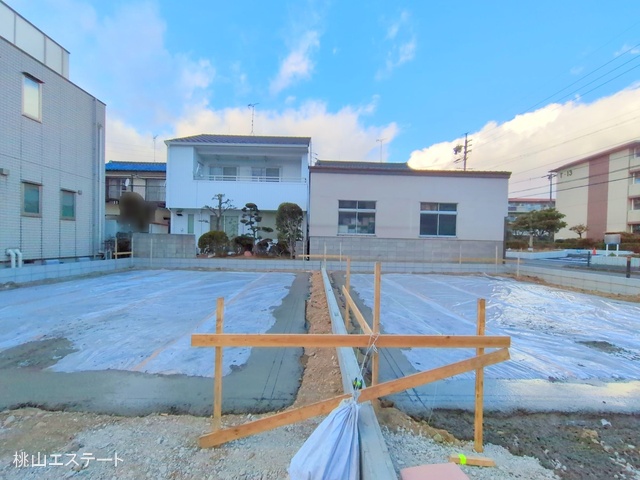 愛知県名古屋市北区喜惣治２丁目の新築戸建て基礎写真 2025年1月29日撮影