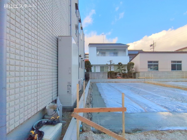 愛知県名古屋市北区喜惣治２丁目の新築戸建て基礎写真 2025年1月29日撮影