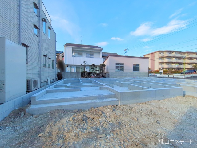 愛知県名古屋市北区喜惣治２丁目の新築戸建て基礎写真 2025年2月18日撮影