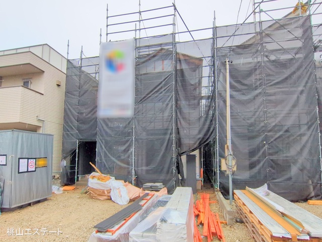 愛知県名古屋市北区喜惣治２丁目の新築戸建てシート写真 2025年3月10日撮影