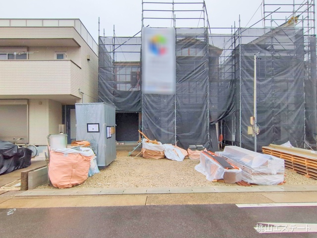愛知県名古屋市北区喜惣治２丁目の新築戸建てシート写真 2025年3月10日撮影
